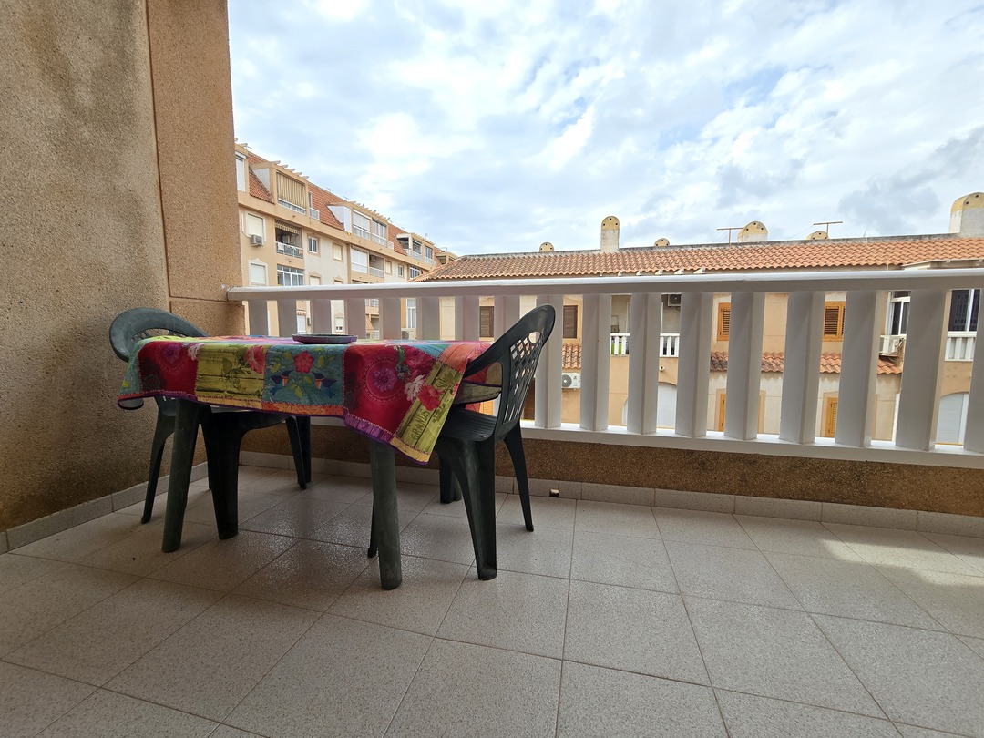 Ático con vistas al mar a 300m de la playa en Acequión, Torrevieja — 3 dorm.