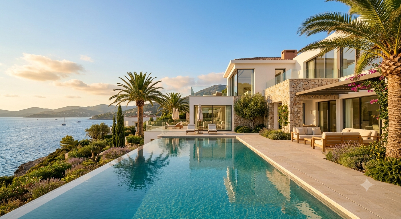 Villa exclusiva con piscina privada en Campoamor — 400 m² de elegancia y calma
