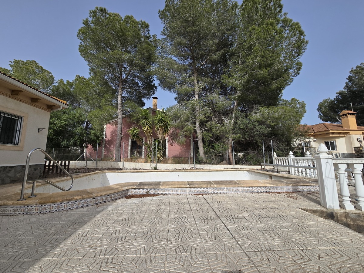 Villa independiente con 6.000m² de parcela en Pinar de Campoverde — vistas únicas